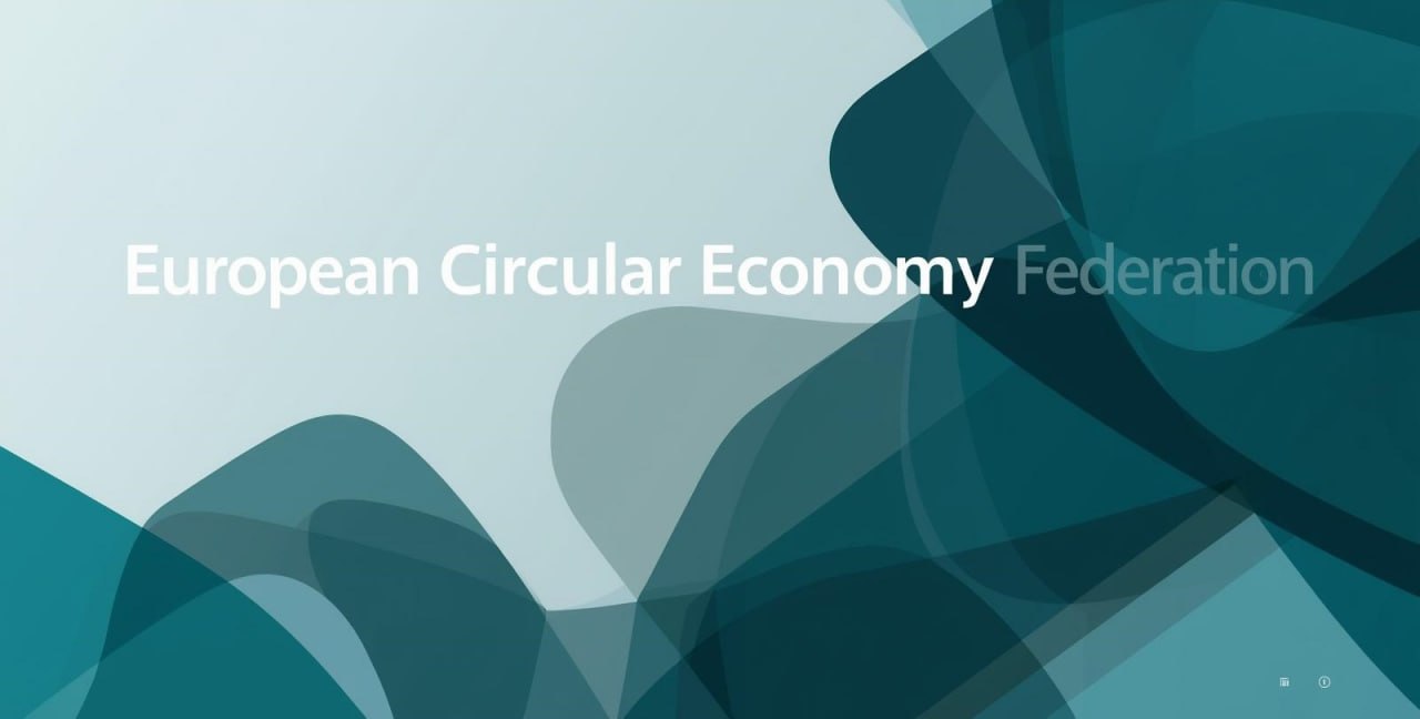 European Circular Economy Federation presentation visual